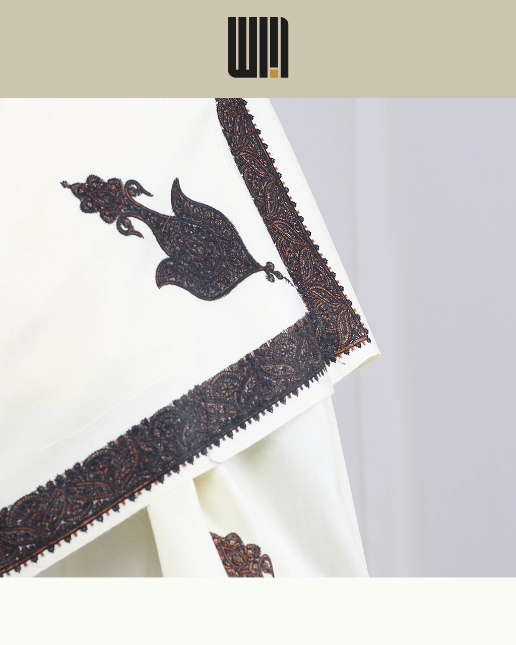 Kashmiri Dapper Shawl | কাশ্মীরি ড্যাপার শাল - Image 2